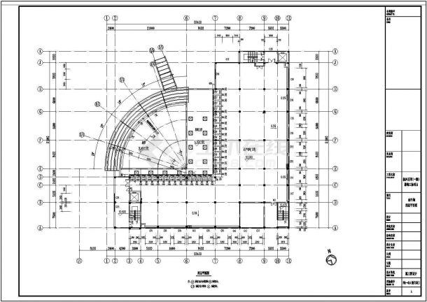 杭州某厂房门窗幕墙工程建筑设计施工图