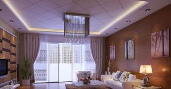 中式风格三居室110平米客厅沙发背景墙装修效果图
